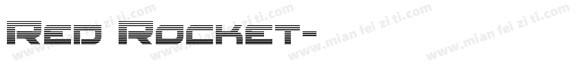 Red Rocket字体转换